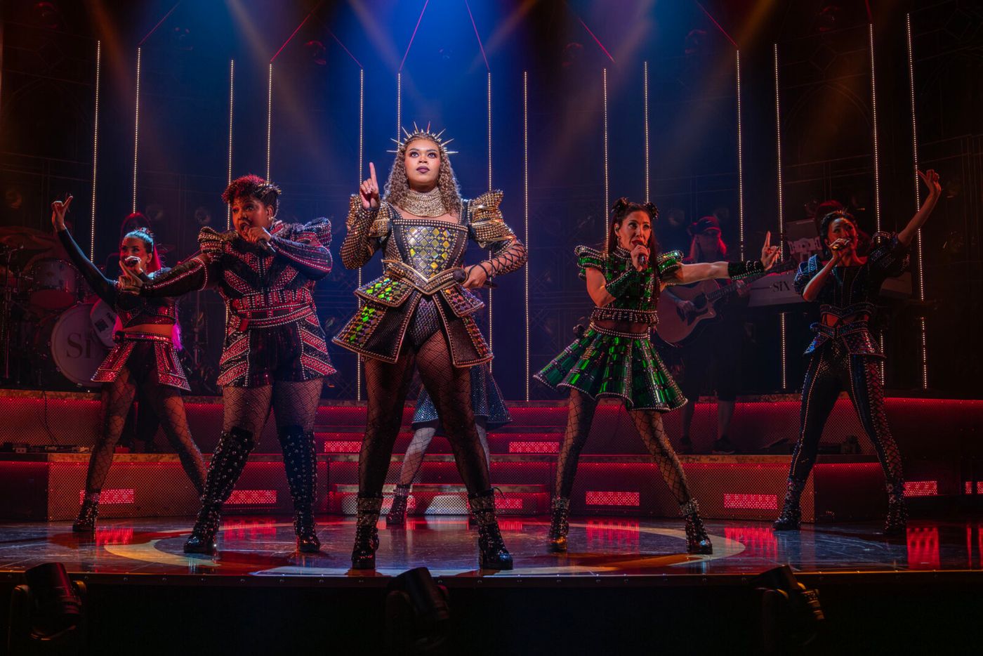 Photos: First Look at Chloe Tucker Caine, Stephanie Jae Park & More in SIX on Broadway Image