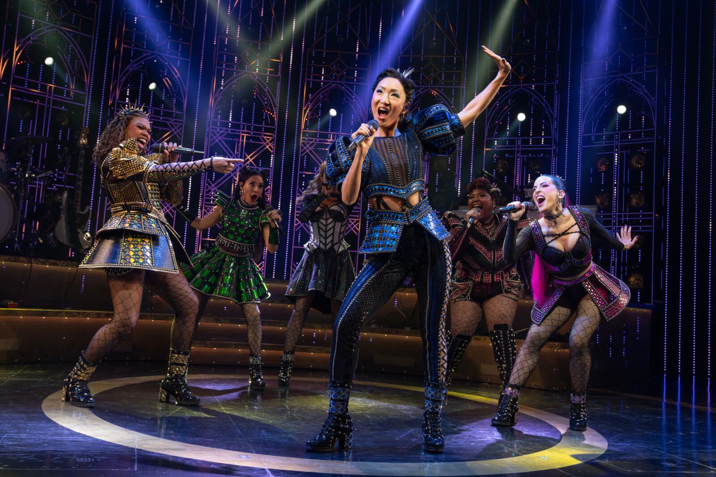 Photos: First Look at Chloe Tucker Caine, Stephanie Jae Park & More in SIX on Broadway Image