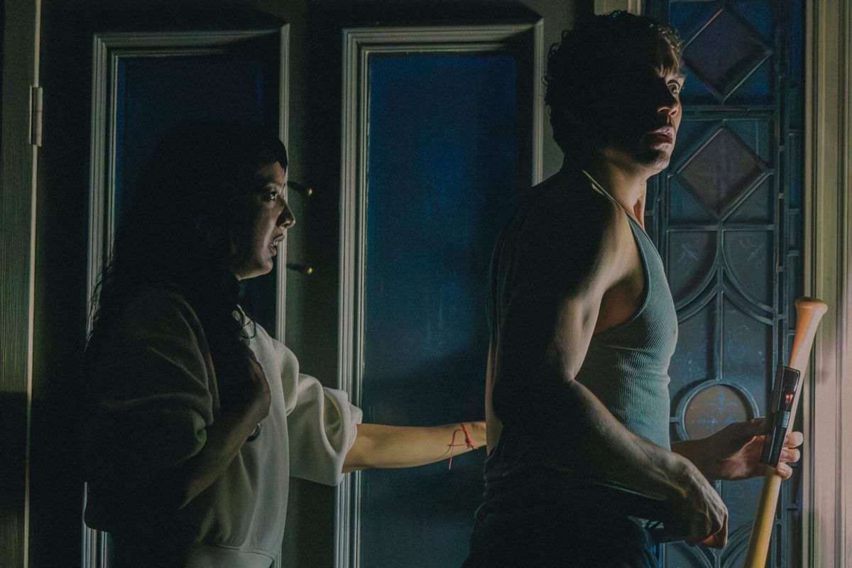 Cher Álvarez, Travis A. Knight at Photos: First Look at PARANORMAL ACTIVITY on Broadway