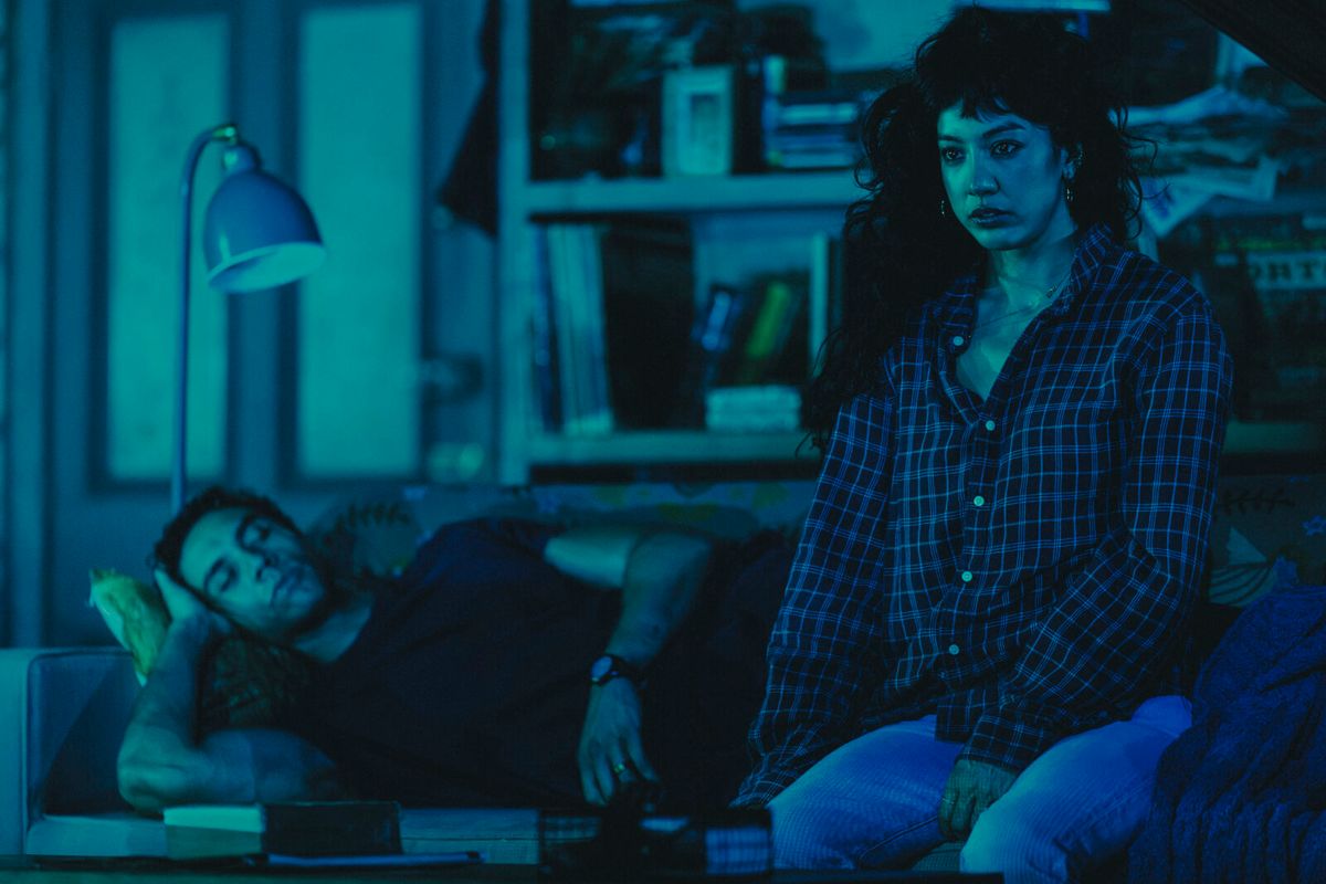 Travis A. Knight, Cher Álvarez at Photos: First Look at PARANORMAL ACTIVITY on Broadway