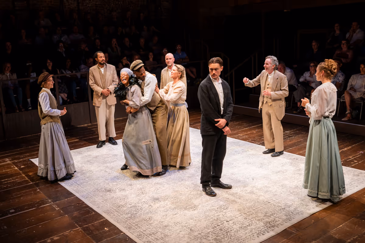 Soph Metcalf, William DeMeritt, Kimberlee Walker, Sam Adegoke, Jordan Lage, Sarah Long, Sam Underwood, Spencer Aste, Amelia Mason at Photos: Sam Underwood and More in THE REAL IVANOV Off-Broadway