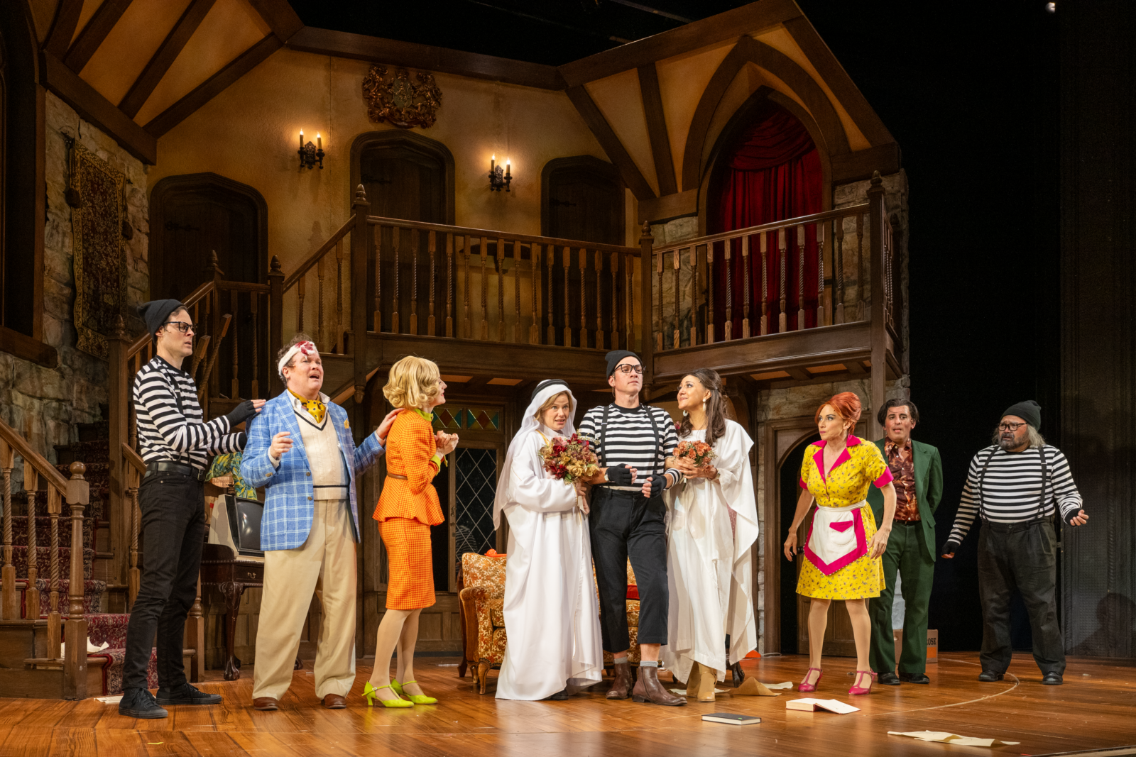 Photos: Lesli Margherita, Erin Davie and More in NOISES OFF at Barrington Stage Company — photo 10 of 15