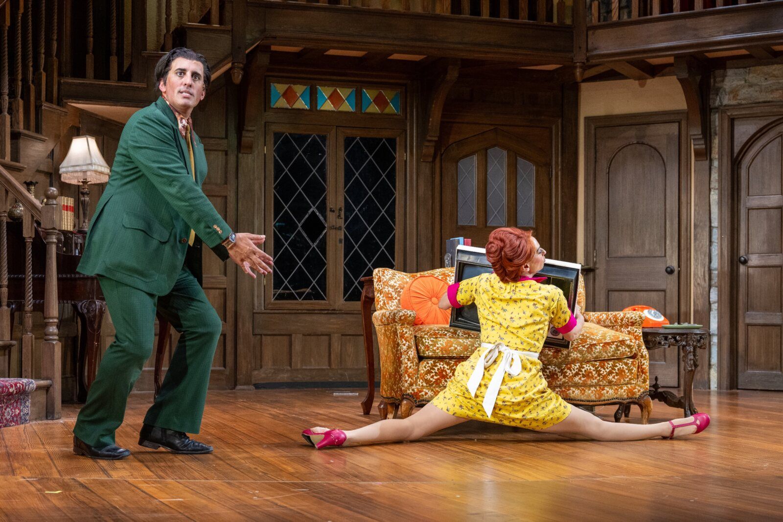 Photos: Lesli Margherita, Erin Davie and More in NOISES OFF at Barrington Stage Company Image