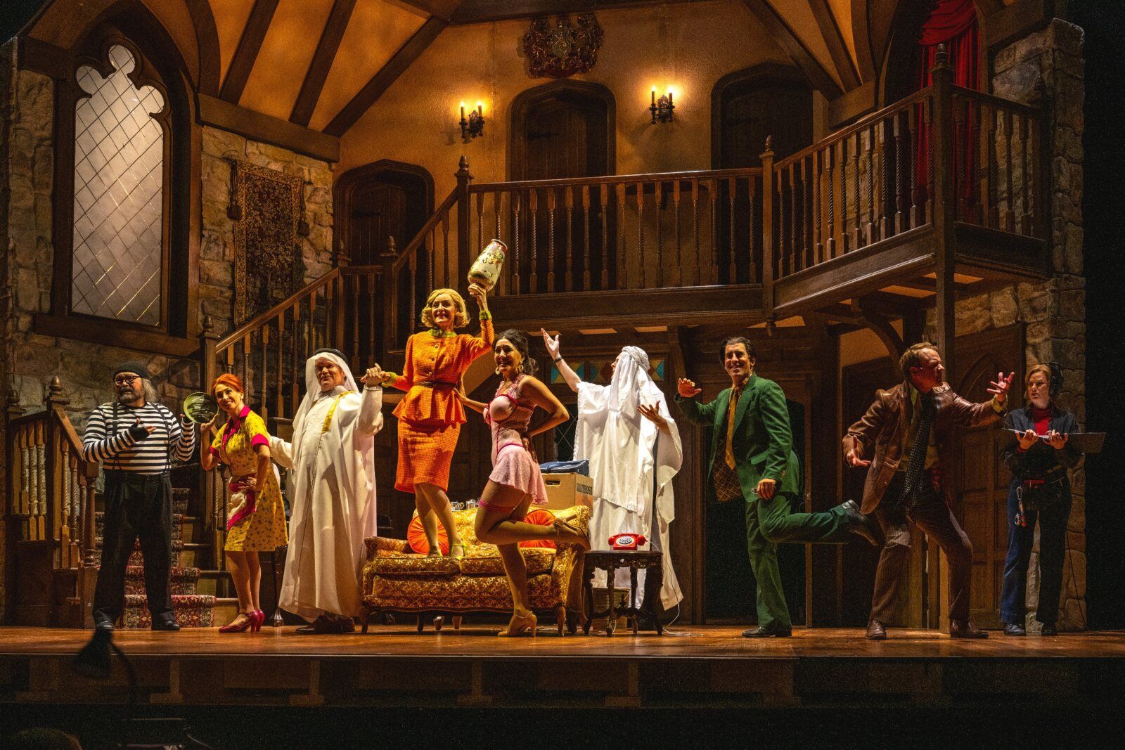 Photos: Lesli Margherita, Erin Davie and More in NOISES OFF at Barrington Stage Company Image