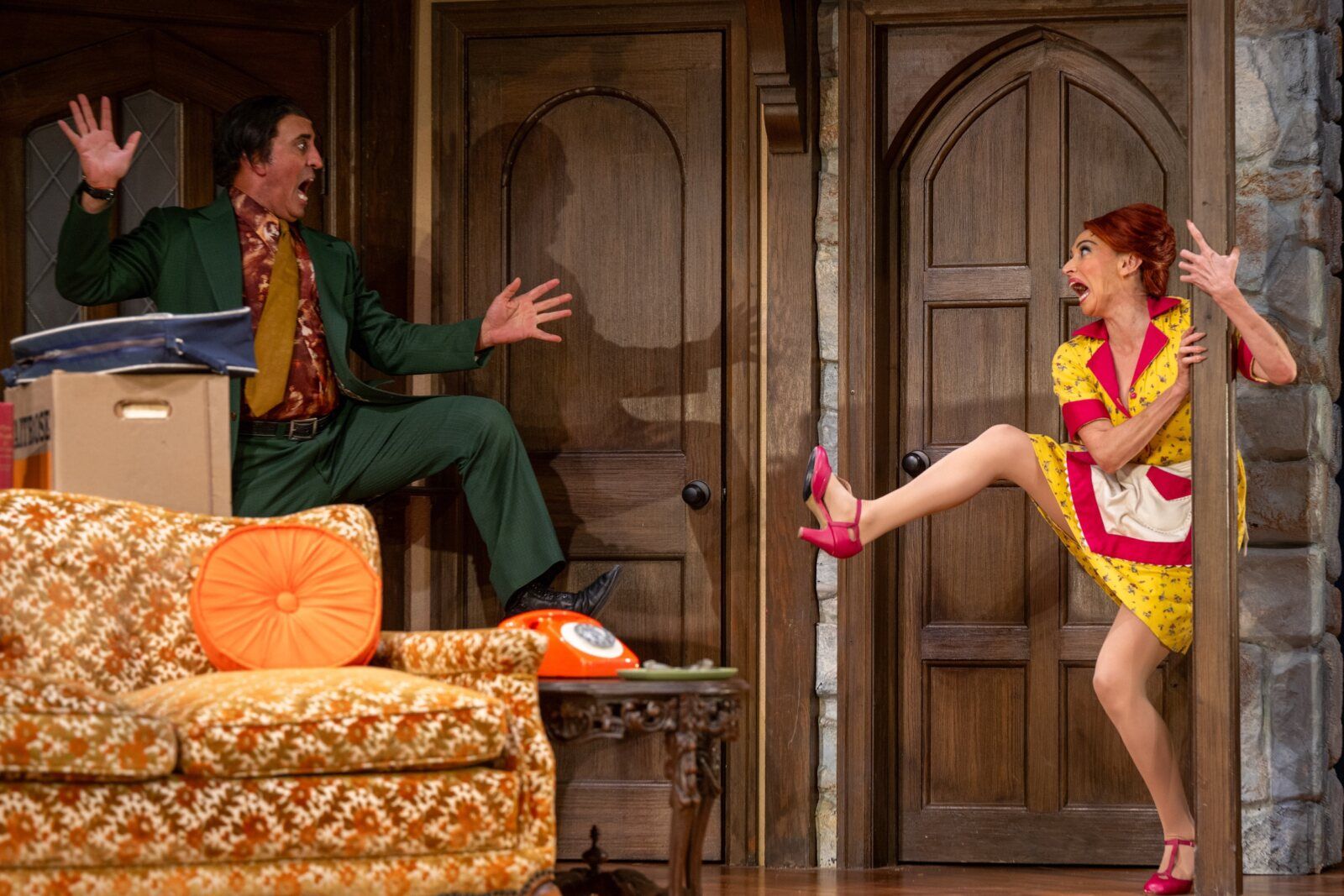 Photos: Lesli Margherita, Erin Davie and More in NOISES OFF at Barrington Stage Company Image