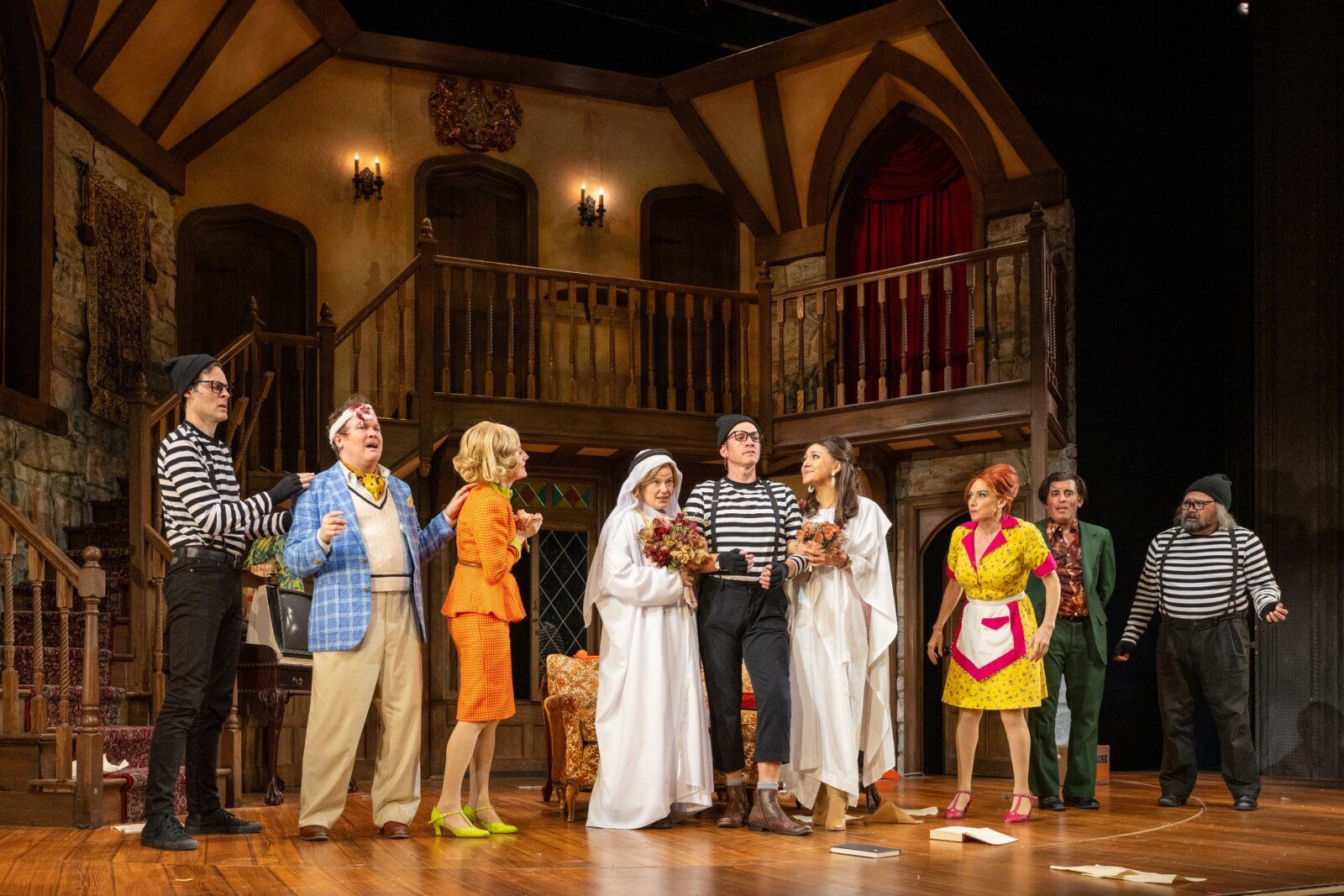 Photos: Lesli Margherita, Erin Davie and More in NOISES OFF at Barrington Stage Company Image