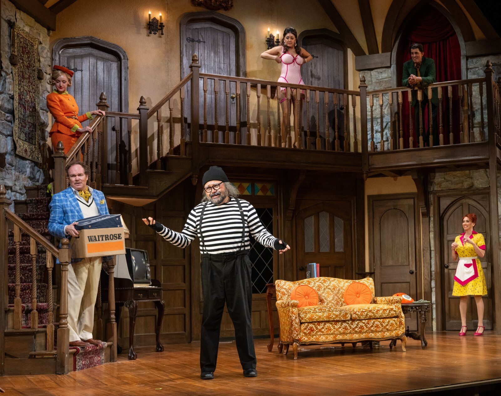 Photos: Lesli Margherita, Erin Davie and More in NOISES OFF at Barrington Stage Company Image