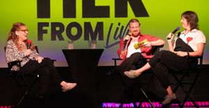 Ann Dowd, Damian Bellino, Anne Rodeman @ BroadwayWorld Ann Dowd, Damian Bellino, Anne Rodeman Photo