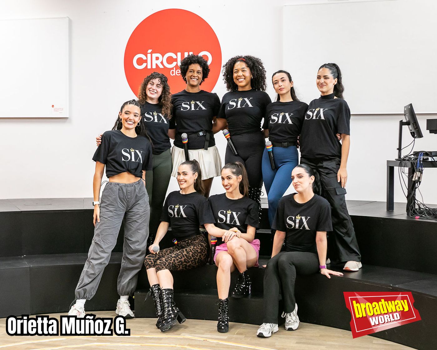 PHOTOS: Nos colamos en los ensayos de SIX EL MUSICAL en Madrid Image