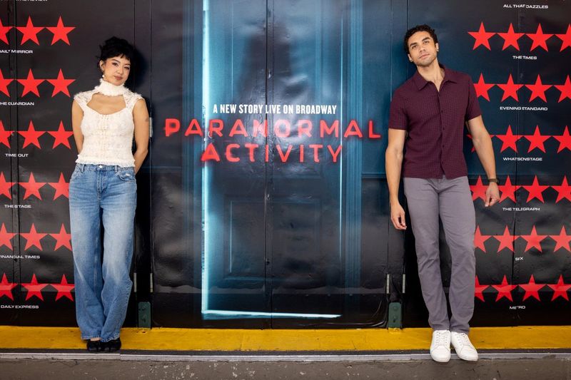 PARANORMAL ACTIVITY's Leads Are Ready to 'Scare the Sh*t' Out of Broadway Image