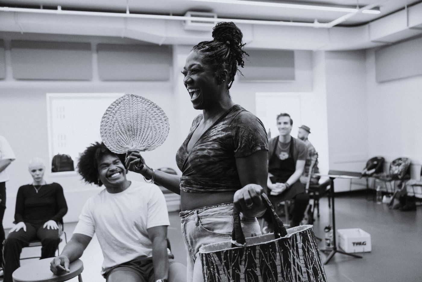 Photos: Jasmin Savoy Brown, Norbert Leo Butz and More in Rehearsals for HADESTOWN Image