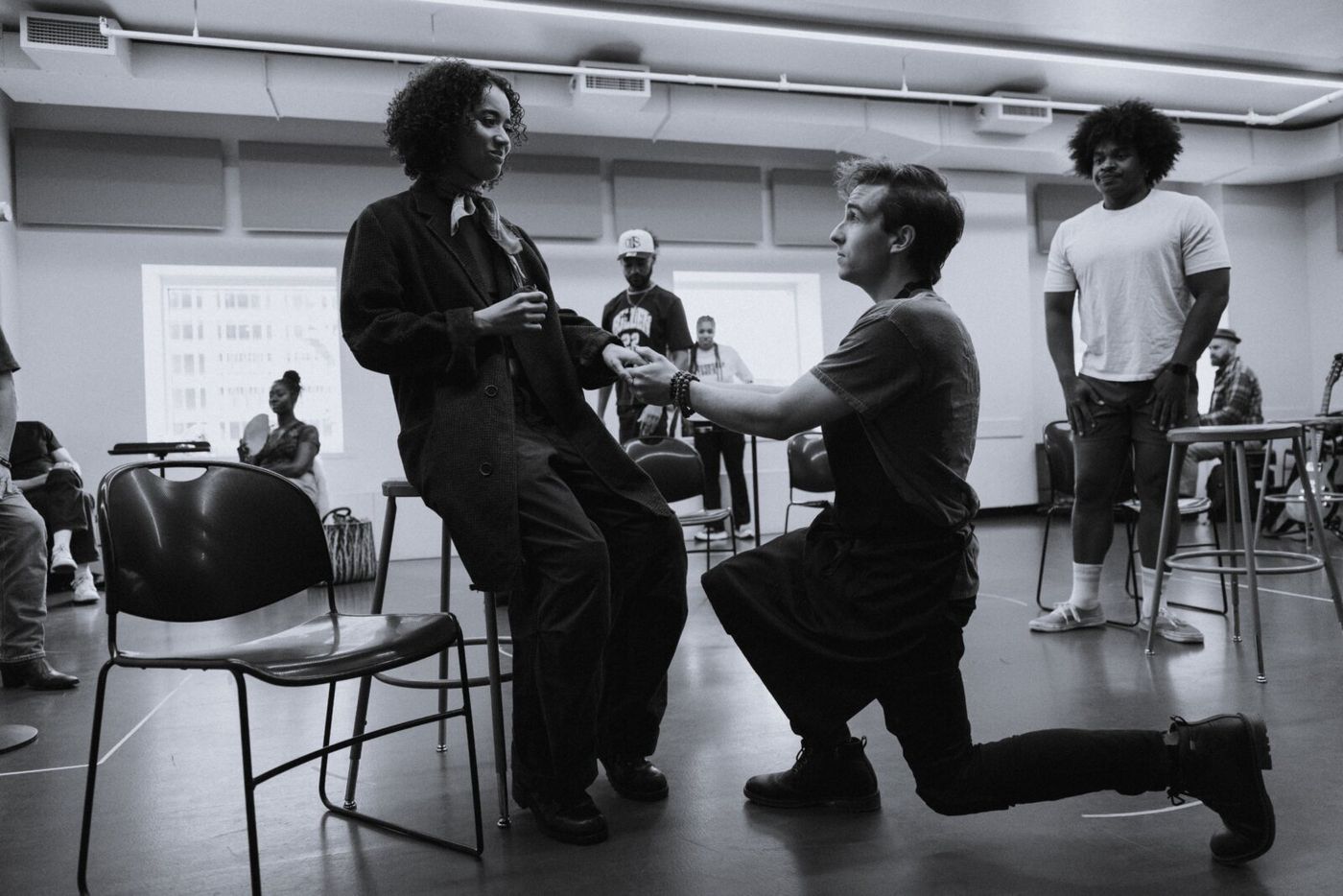Photos: Jasmin Savoy Brown, Norbert Leo Butz and More in Rehearsals for HADESTOWN Image