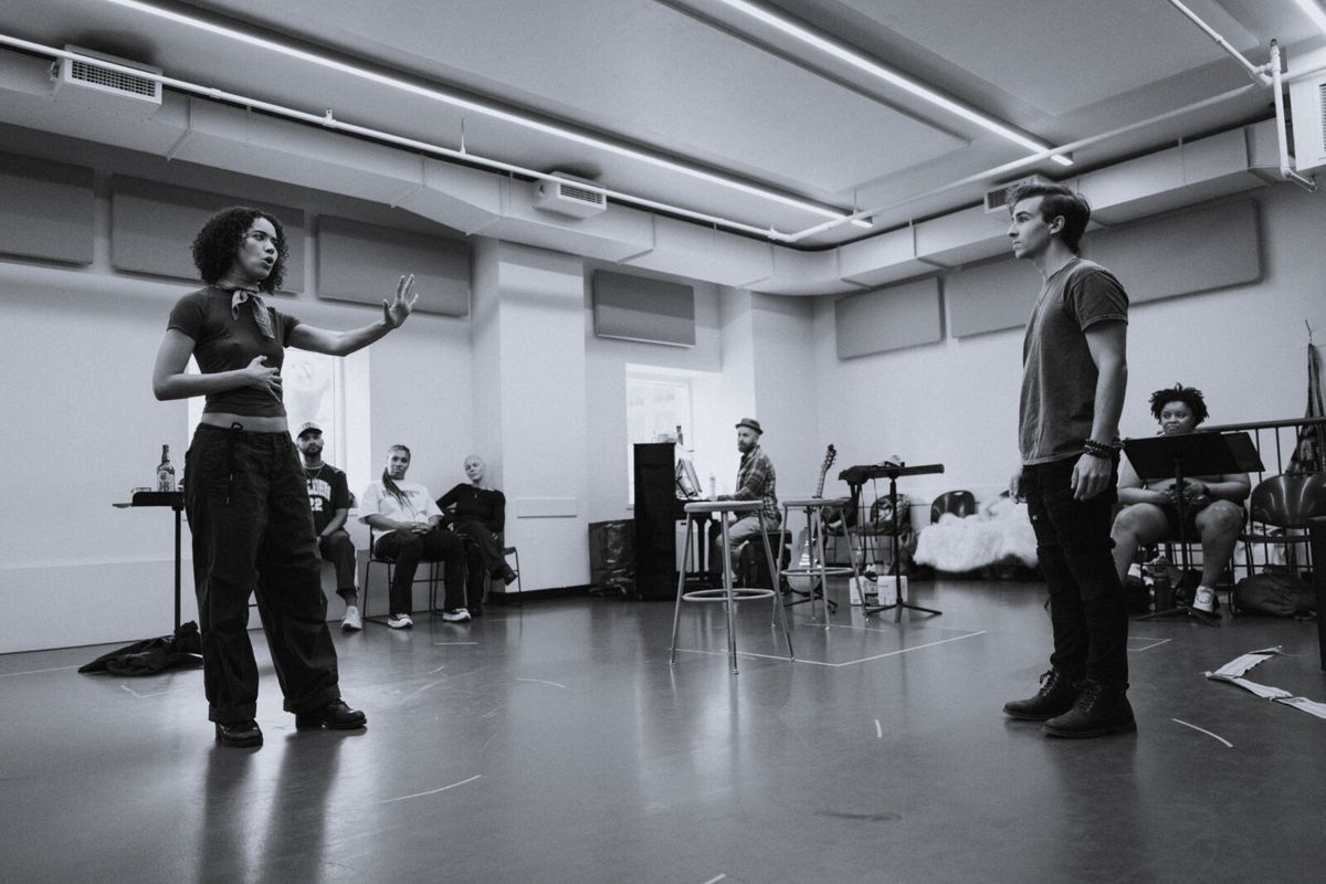 Jasmin Savoy Brown and Kayko at Photos: Jasmin Savoy Brown, Norbert Leo Butz and More in Rehearsals for HADESTOWN