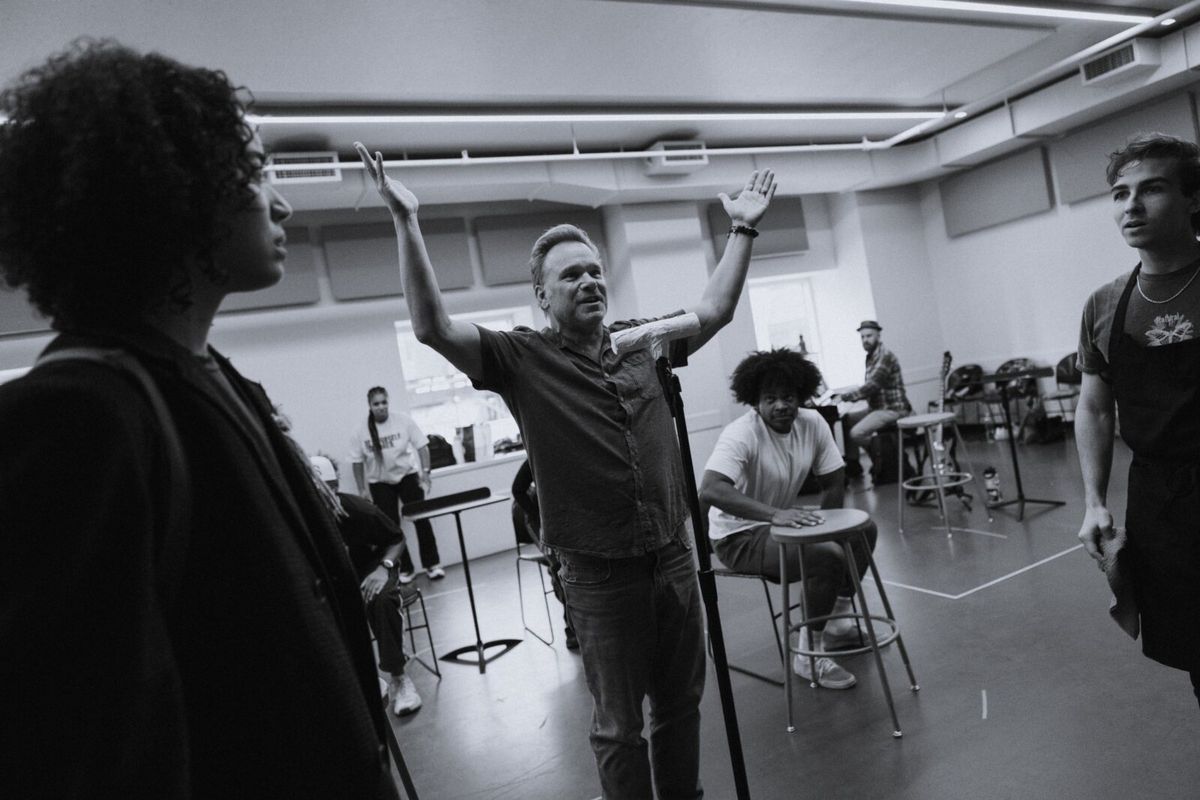 Jasmin Savoy Brown, Norbert Leo Butz, and Kayko at Photos: Jasmin Savoy Brown, Norbert Leo Butz and More in Rehearsals for HADESTOWN