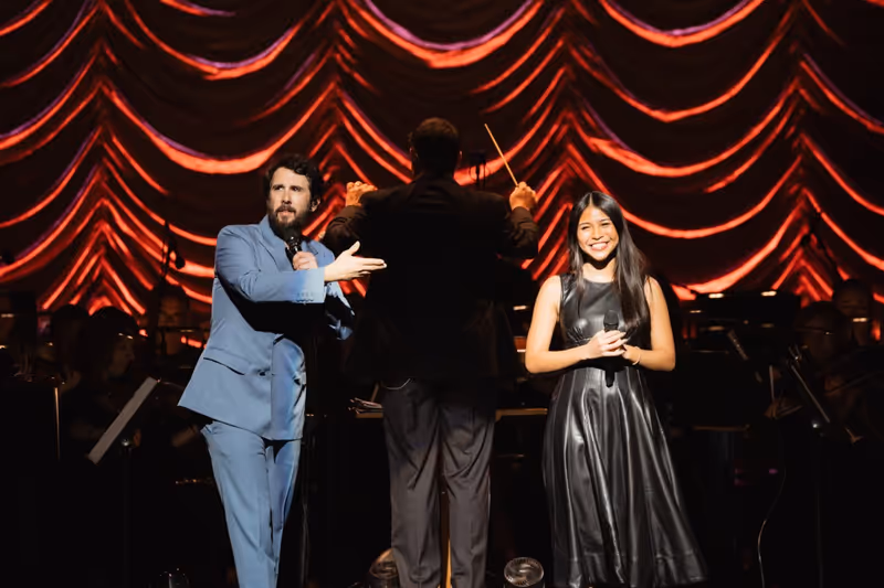Review: STAGE, SCREEN, AND SYMPHONY with Josh Groban and the NSO, Sean O’Loughlin Conductor at Wolf Trap Image