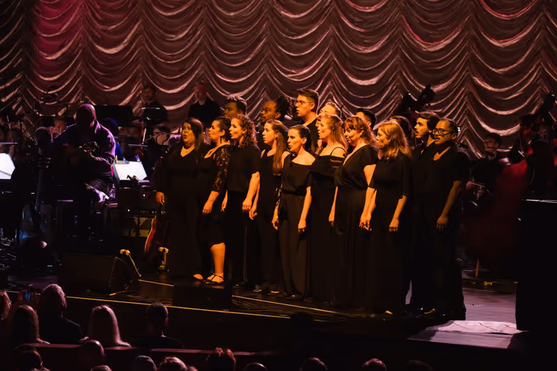 Review: STAGE, SCREEN, AND SYMPHONY with Josh Groban and the NSO, Sean O’Loughlin Conductor at Wolf Trap Image