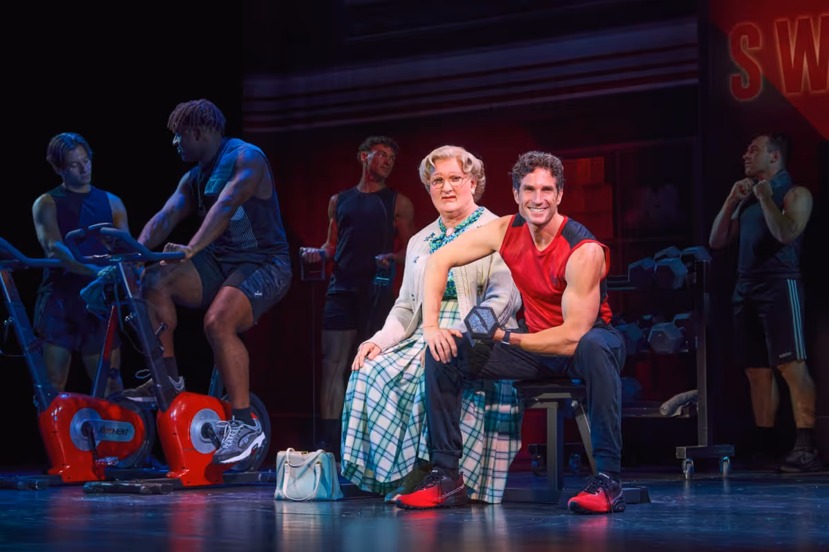 Gabriel Vick and James Darch at Photos: First Look at MRS. DOUBTFIRE UK & Ireland Tour