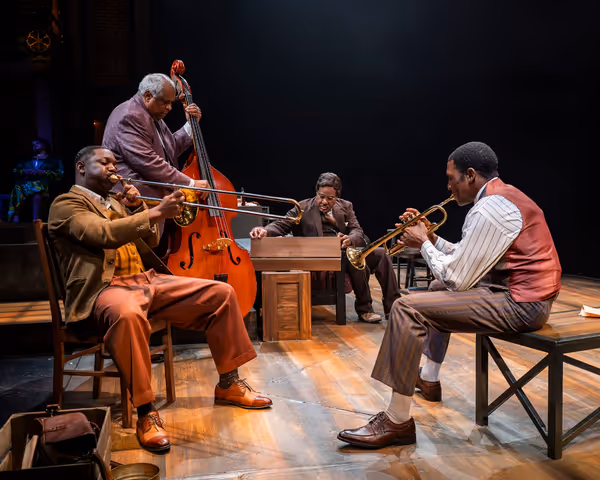 Kai A. Ealy, Alex Morris, Gerald C. Rivers and Jamar Gilbert Photo
