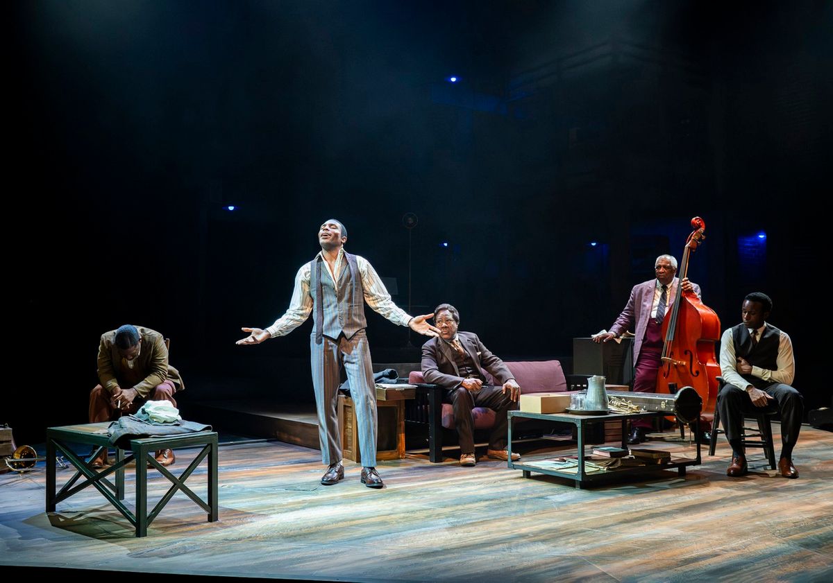 Kai A. Ealy, Jamar Gilbert, Gerald C. Rivers, Alex Morris and Francis C. Edemobi at Photos: MA RAINEY'S BLACK BOTTOM at A Noise Within