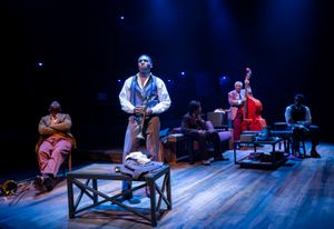 Kai A. Ealy, Jamar Gilbert, Gerald C. Rivers, Alex Morris and Francis C. Edemobi @ BroadwayWorld Kai A. Ealy, Jamar Gilbert, Gerald C. Rivers, Alex Morris and Francis C. Edemobi Photo