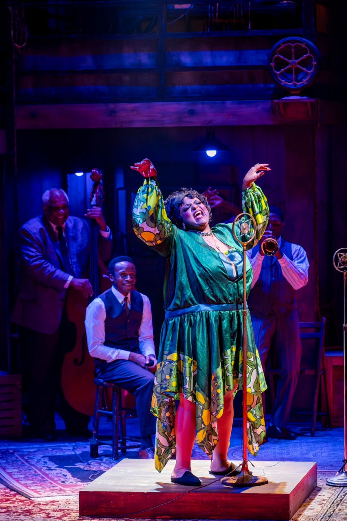 Alex Morris, Francis C. Edemobi and Amber Liekhus at Photos: MA RAINEY'S BLACK BOTTOM at A Noise Within