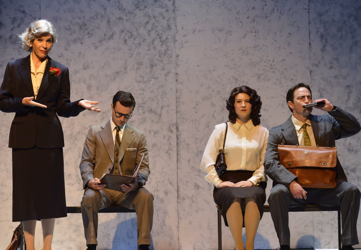 Sharon Gardner, Dylan Wittrock, Hollis Dohr and Jon Root at Photos: First Look At LA Premiere Of Joe Dipietro’s CONSCIENCE At International City Theatre