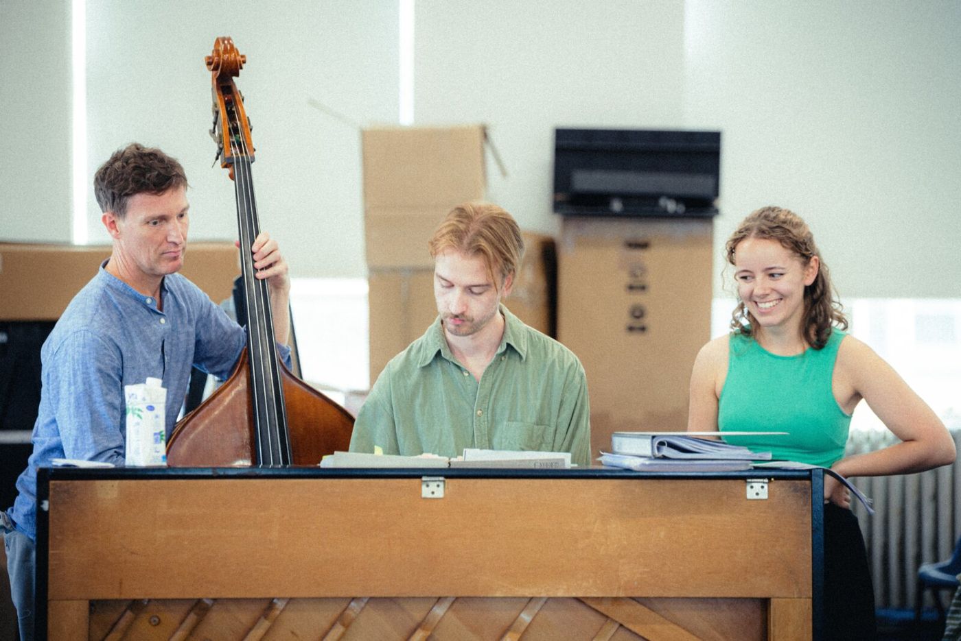Photos: THE PIANIST in Rehearsal at the Park Theatre Image