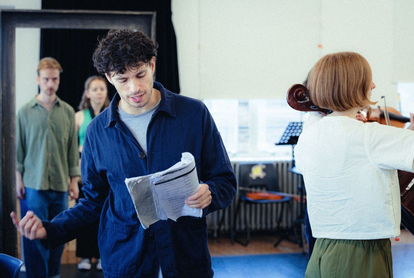 Photos: THE PIANIST in Rehearsal at the Park Theatre Image