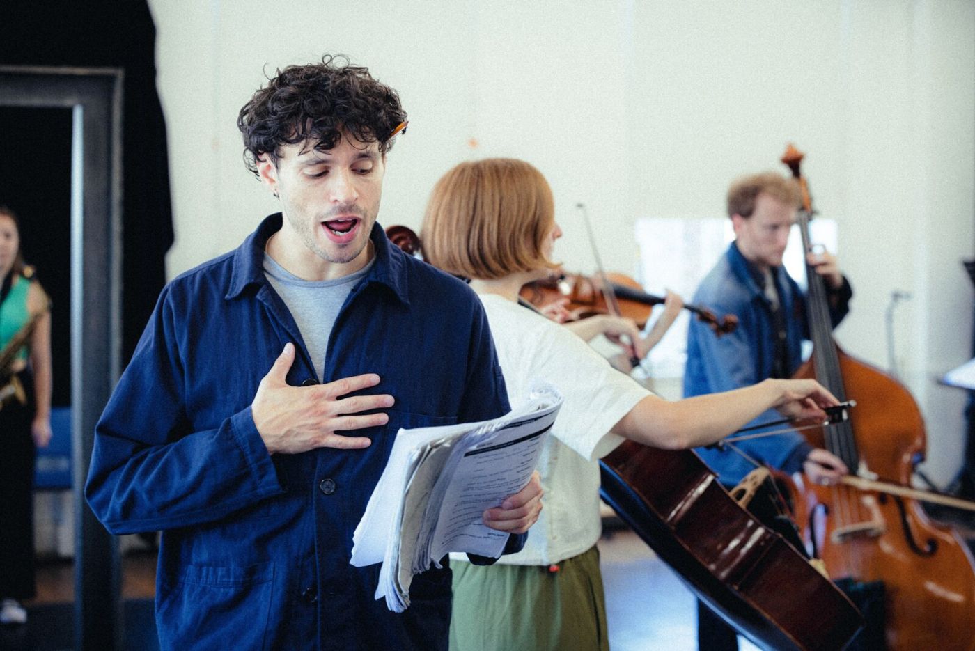 Photos: THE PIANIST in Rehearsal at the Park Theatre Image