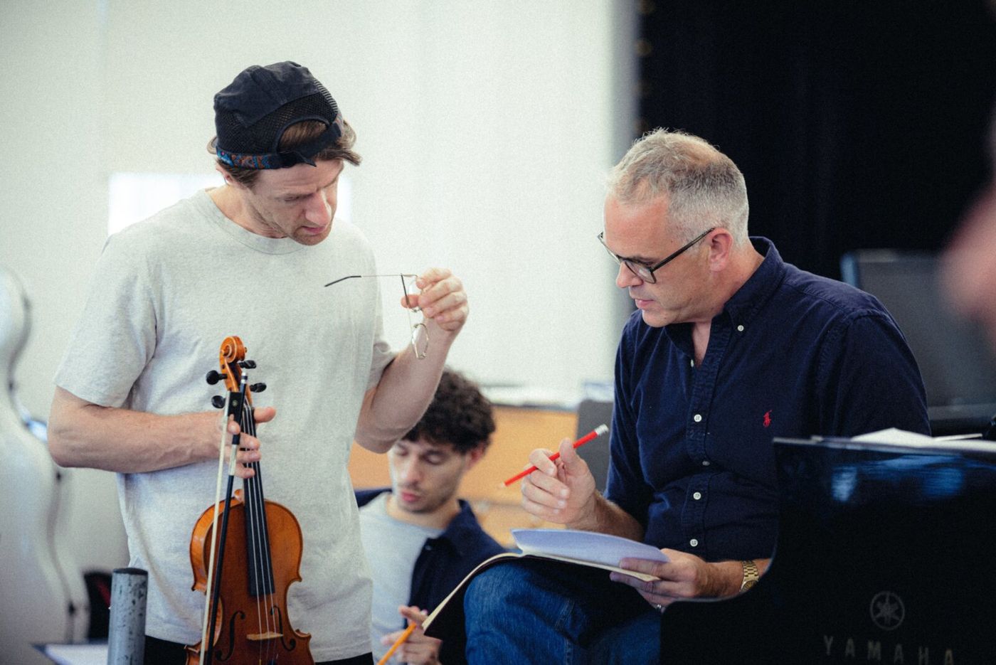Photos: THE PIANIST in Rehearsal at the Park Theatre Image
