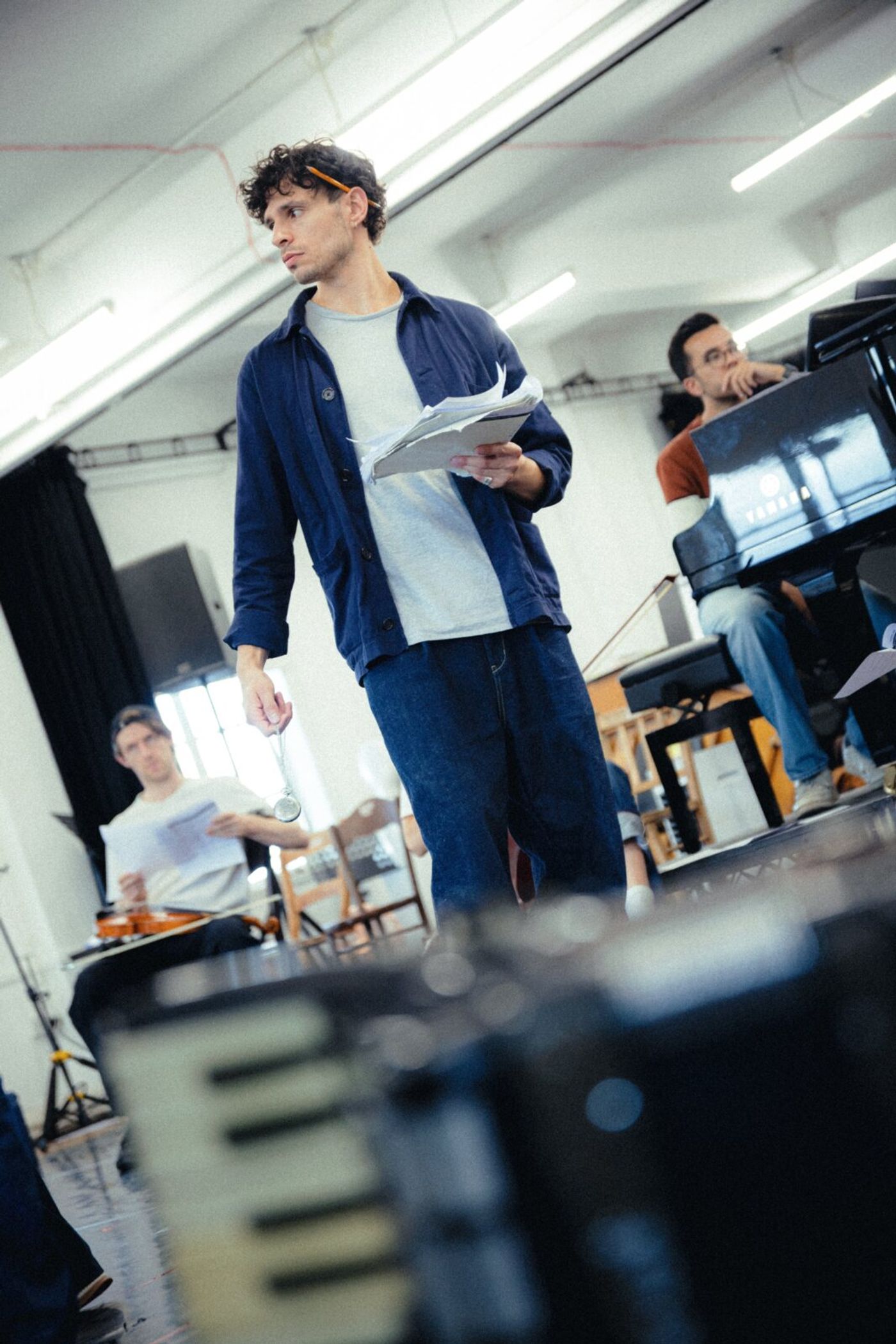 Photos: THE PIANIST in Rehearsal at the Park Theatre Image