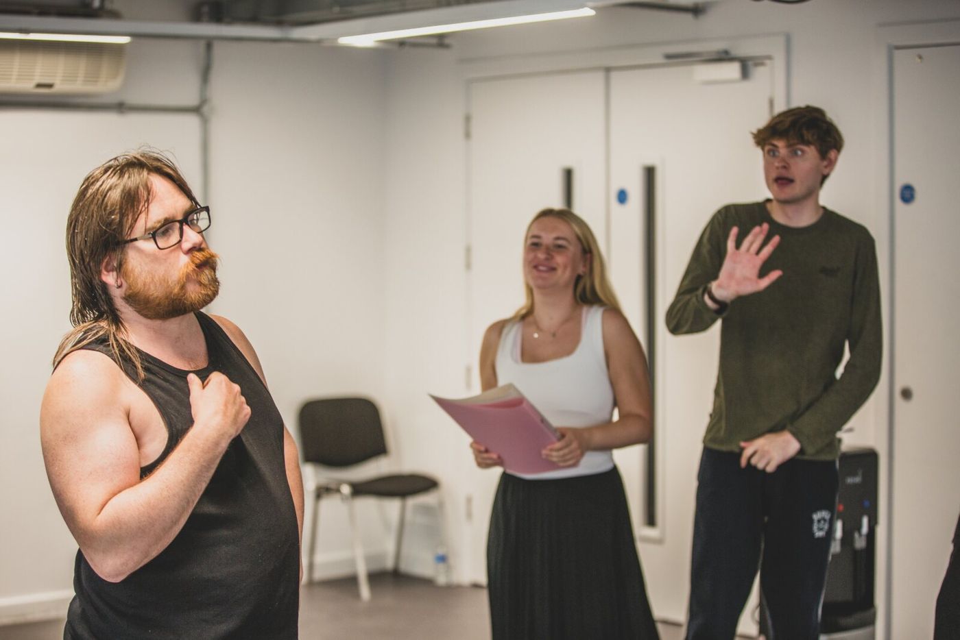 Photos: Deafinitely Theatre's BULL UK Tour in Rehearsal Image