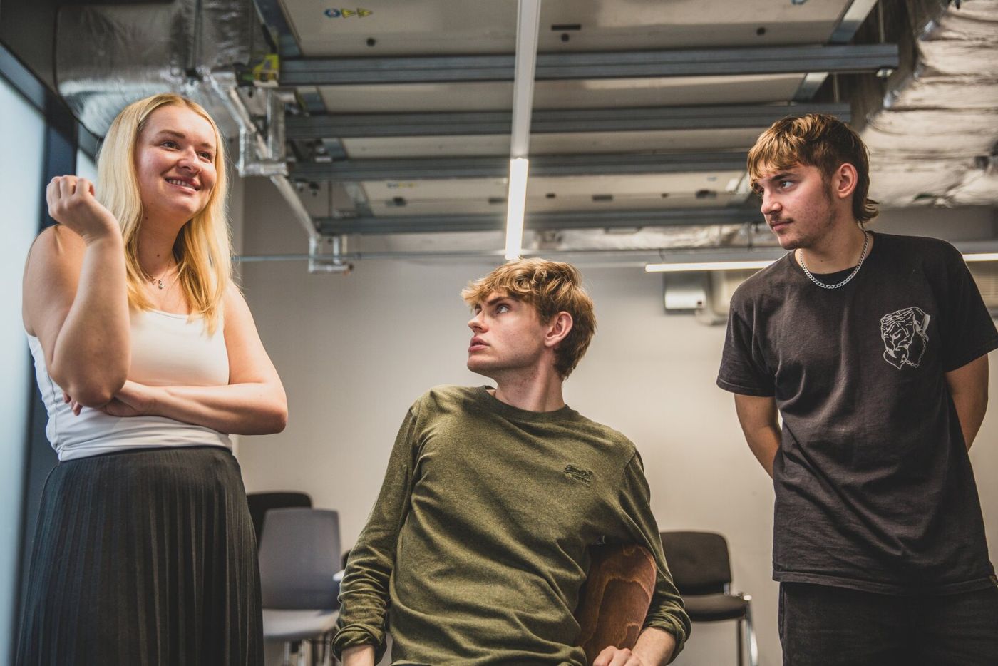 Photos: Deafinitely Theatre's BULL UK Tour in Rehearsal Image