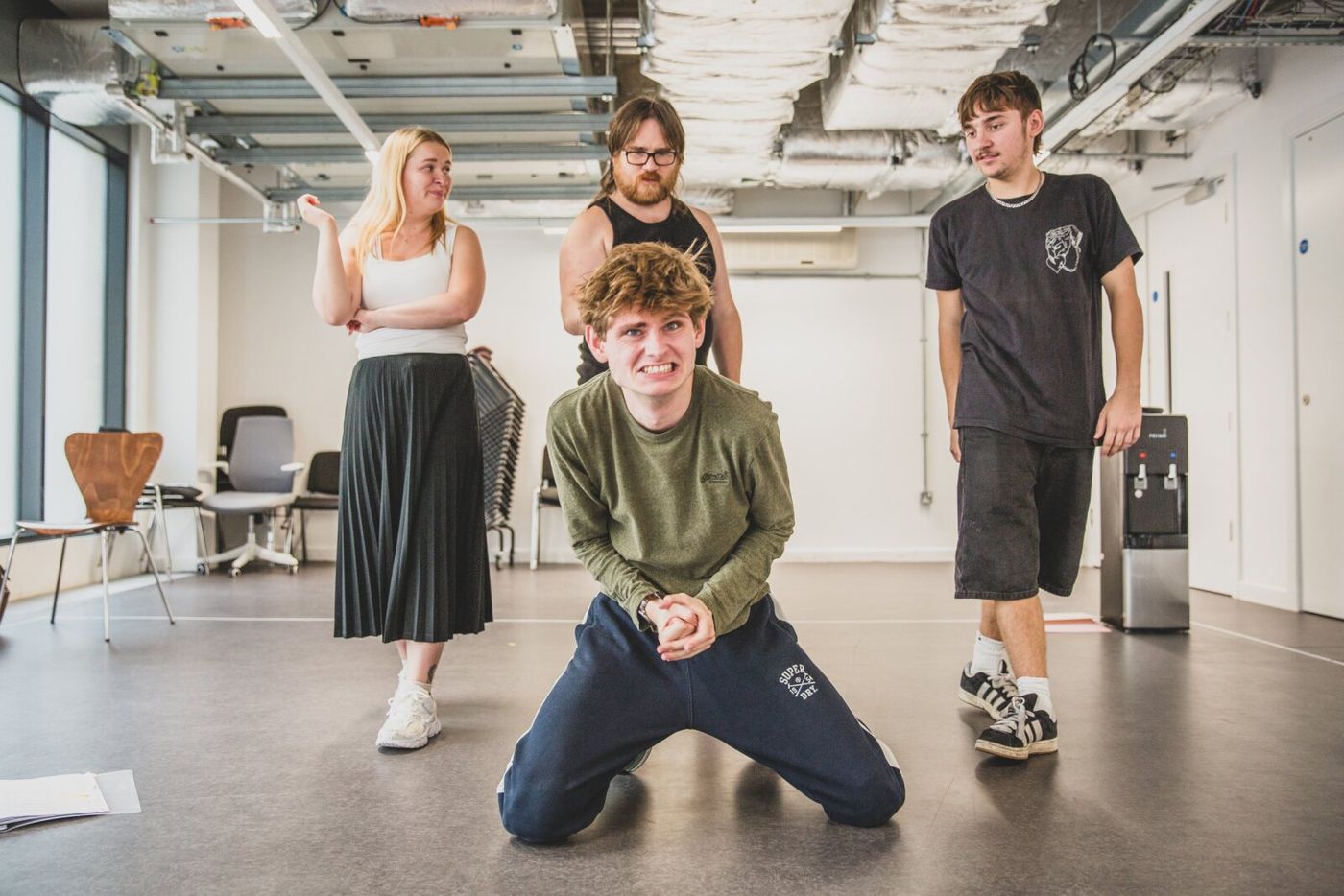 Photos: Deafinitely Theatre's BULL UK Tour in Rehearsal Image