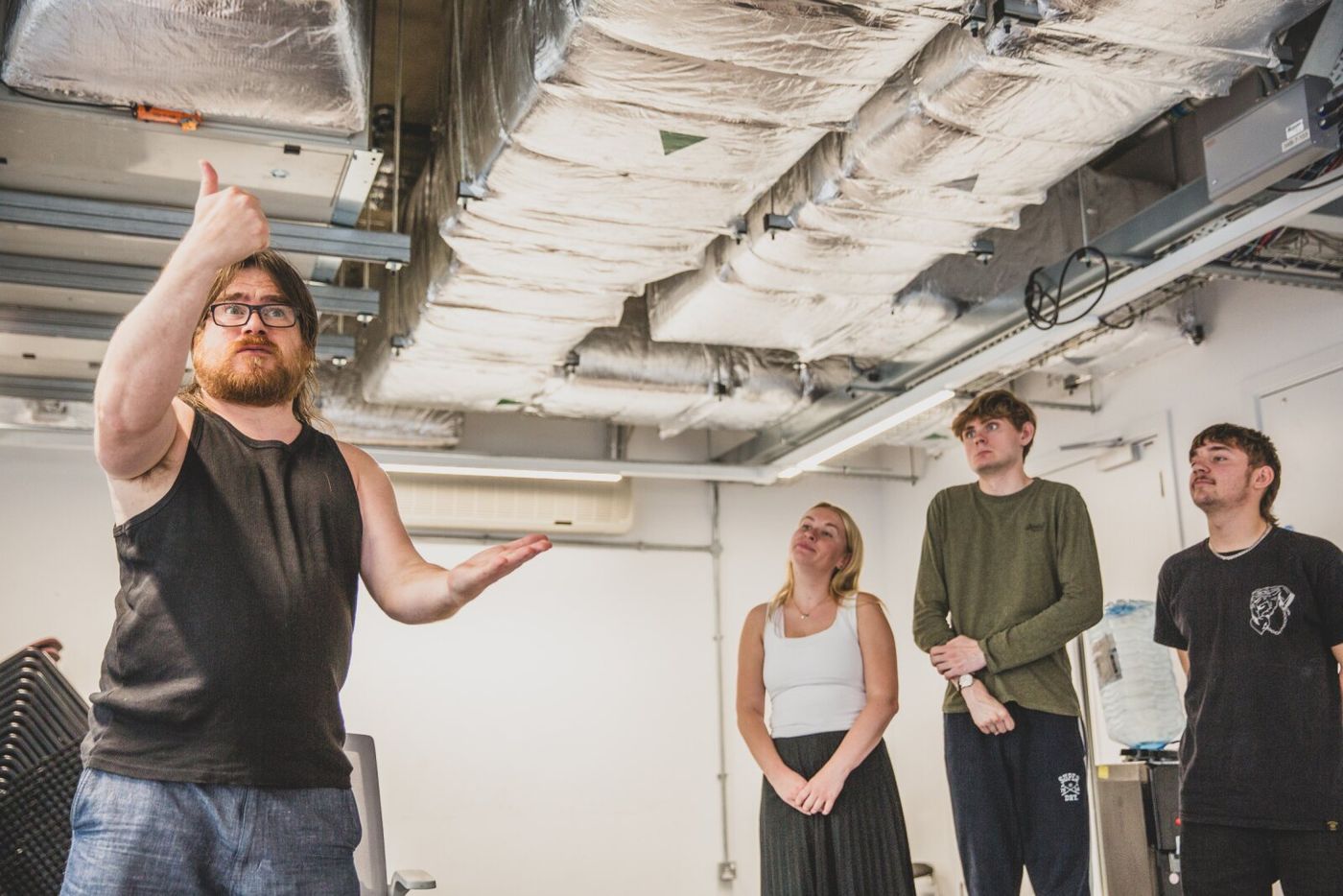 Photos: Deafinitely Theatre's BULL UK Tour in Rehearsal Image