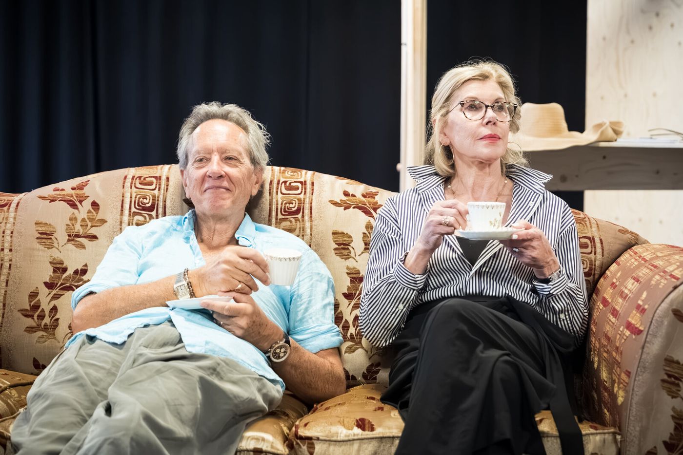 Photos: Christine Baranski and Richard E. Grant in Rehearsal For HAY FEVER at Wyndham's Theatre Image