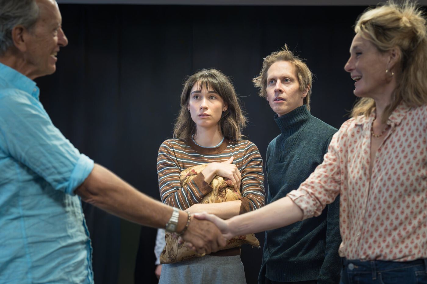 Photos: Christine Baranski and Richard E. Grant in Rehearsal For HAY FEVER at Wyndham's Theatre Image