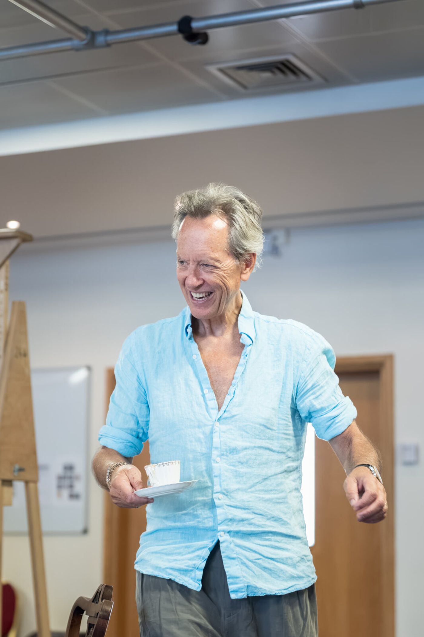 Photos: Christine Baranski and Richard E. Grant in Rehearsal For HAY FEVER at Wyndham's Theatre Image