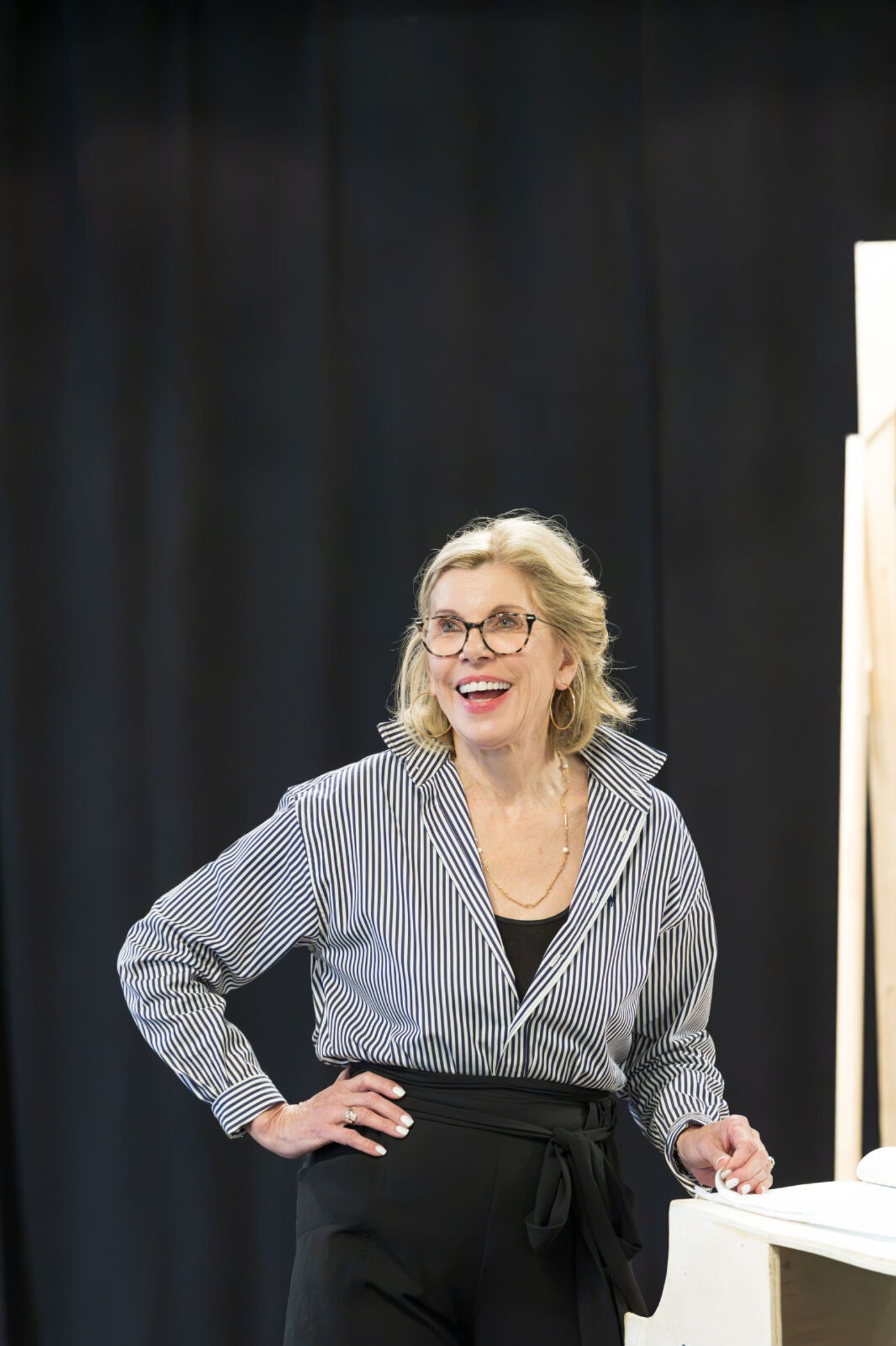 Photos: Christine Baranski and Richard E. Grant in Rehearsal For HAY FEVER at Wyndham's Theatre Image