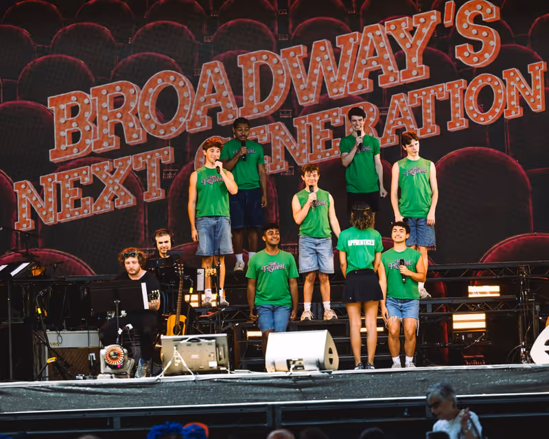 Exclusive: How 16 Students Got to Assist Broadway Stars at The Festival, Then Give the Ultimate Showcase Image
