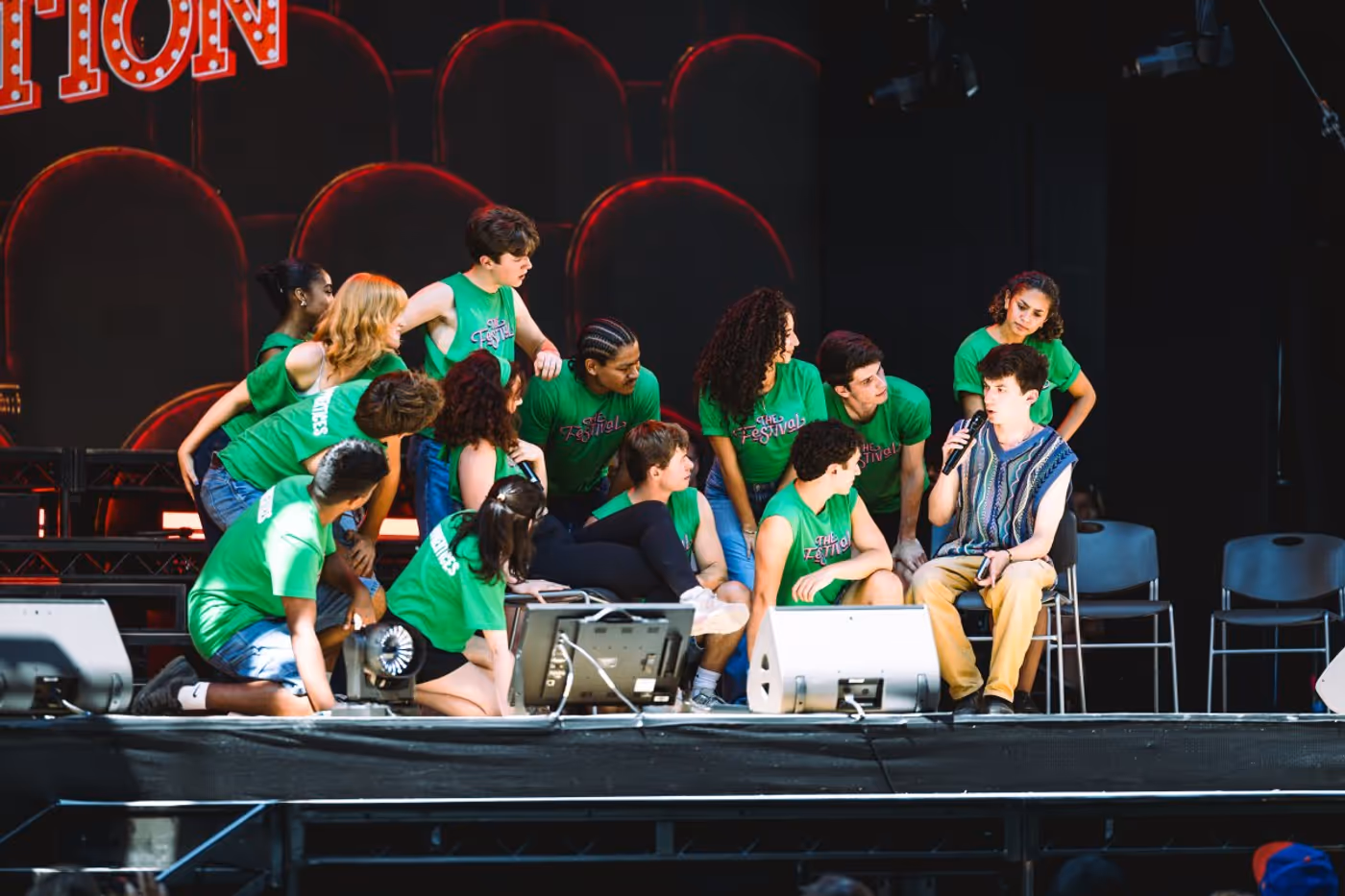 Exclusive: How 16 Students Got to Assist Broadway Stars at The Festival, Then Give the Ultimate Showcase Image