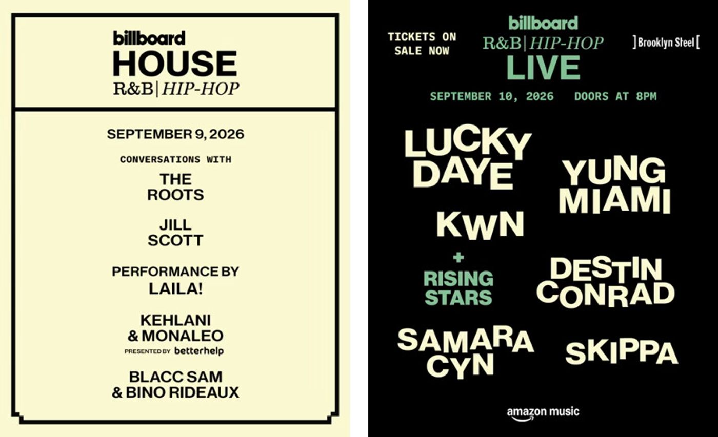 Photos: Billboard House to Feature Jill Scott, Kehlani, THE ROOTS; kwn Joins R&B Concert Image