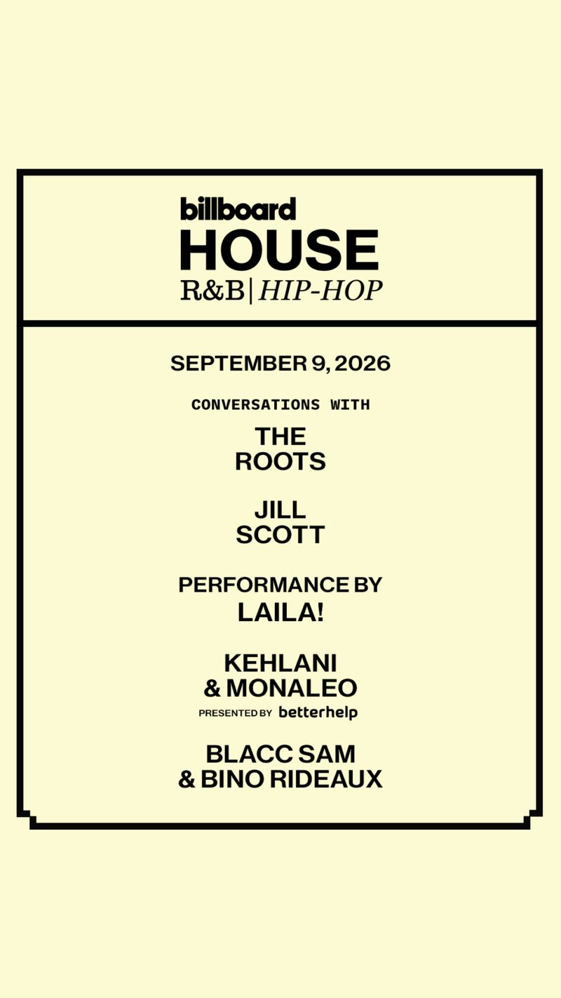Photos: Billboard House to Feature Jill Scott, Kehlani, THE ROOTS; kwn Joins R&B Concert — photo 3 of 6