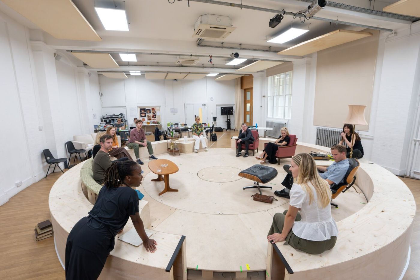 Photos: Gillian Anderson and Billy Crudup in Rehearsals for WHO'S AFRAID OF VIRGINIA WOOLF? Image