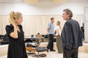 Gillian Anderson and Billy Crudup @ BroadwayWorld Gillian Anderson and Billy Crudup Photo