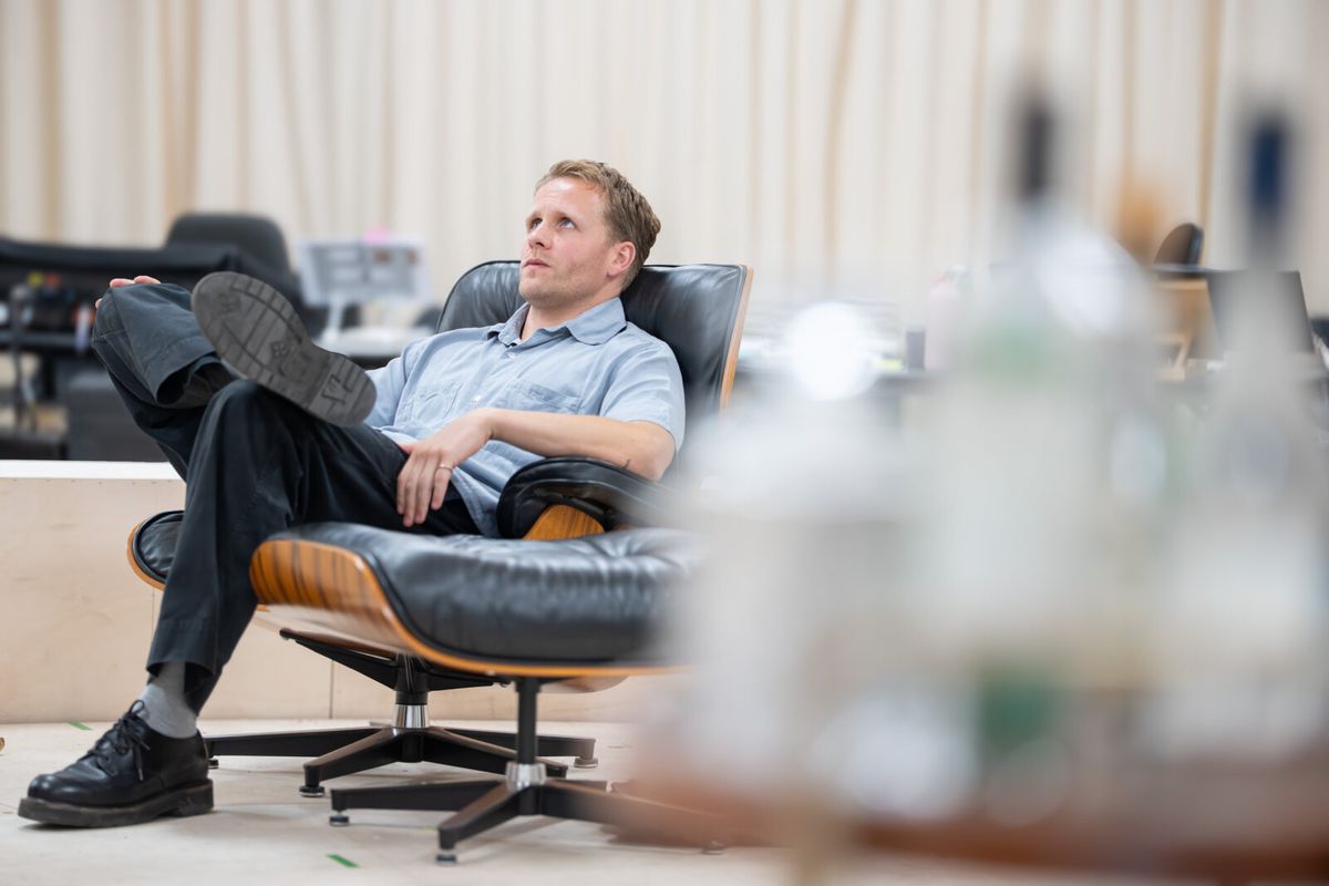 Josh Dylan at Photos: Gillian Anderson and Billy Crudup in Rehearsals for WHO'S AFRAID OF VIRGINIA WOOLF?