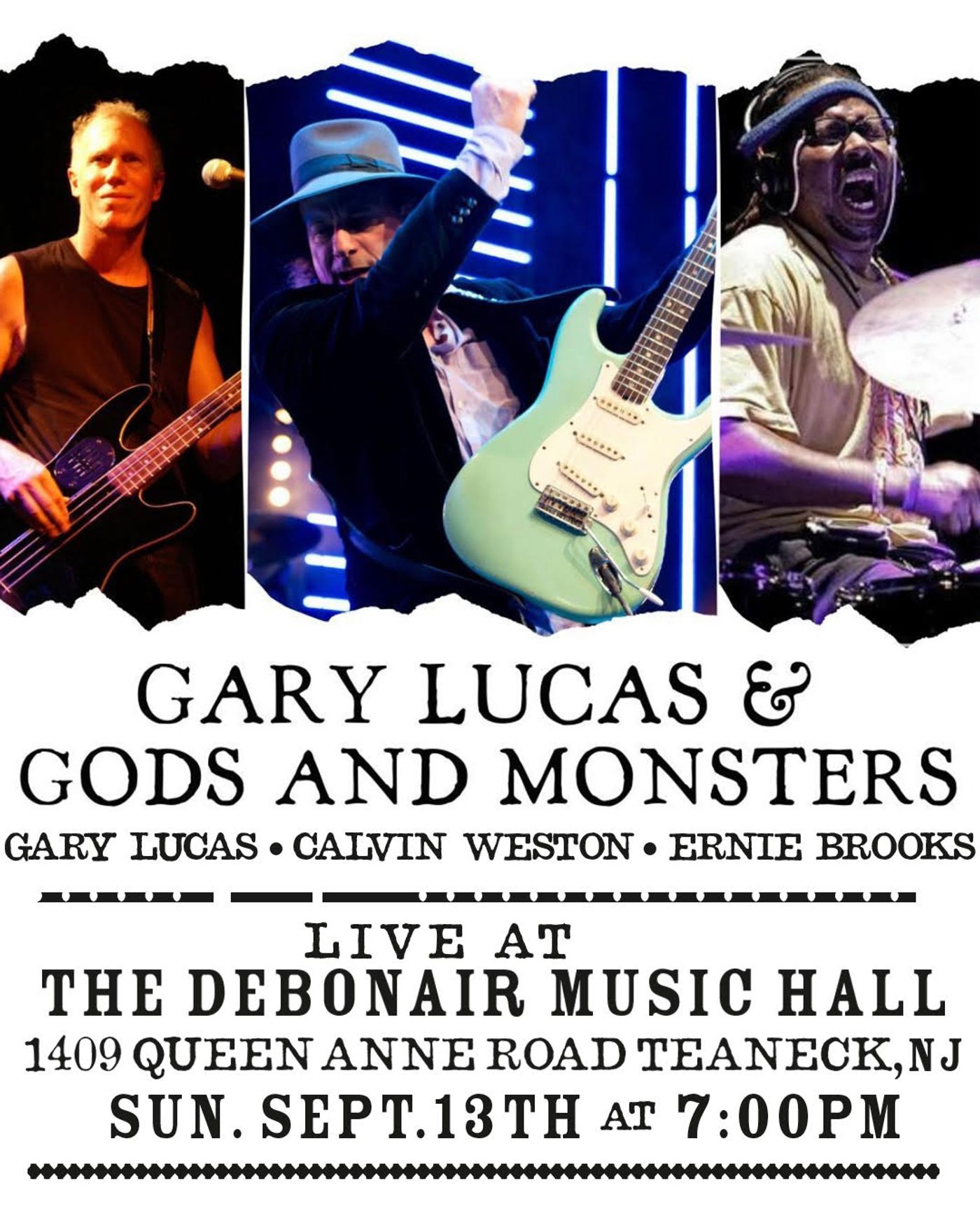 Photos: GARY LUCAS & GODS AND MONSTERS, ULTRABLUE & STIX BONES to Play Debonair Music Hall Image