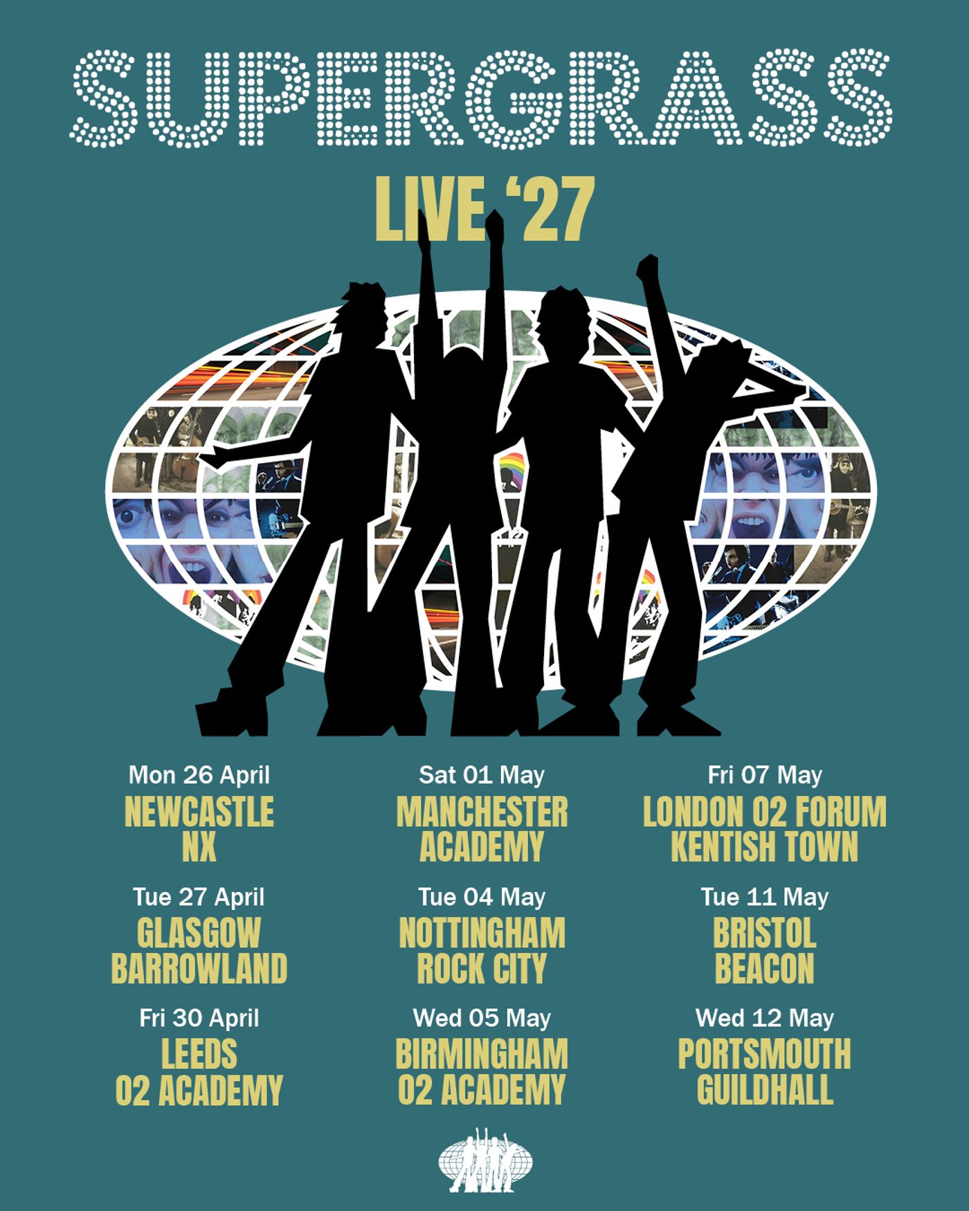 Photos: SUPERGRASS to Play Nine UK Shows in April-May 2027 Image
