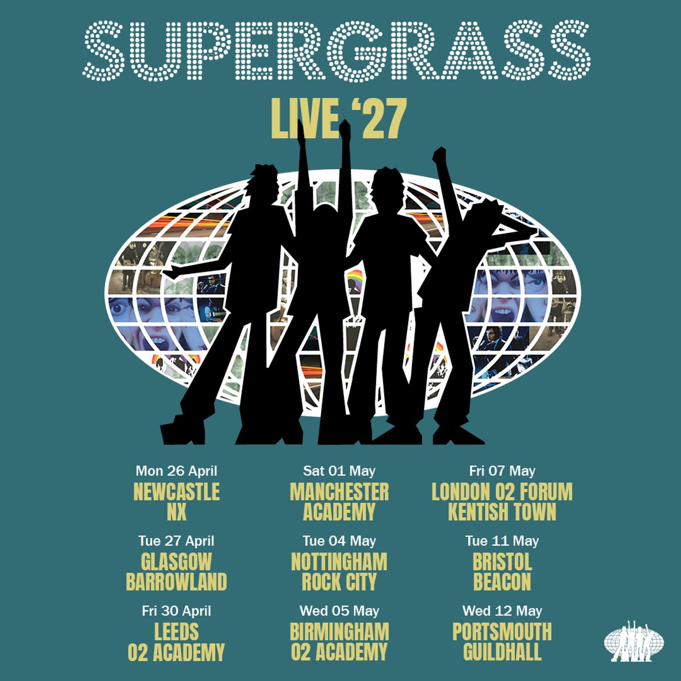 Photos: SUPERGRASS to Play Nine UK Shows in April-May 2027 Image