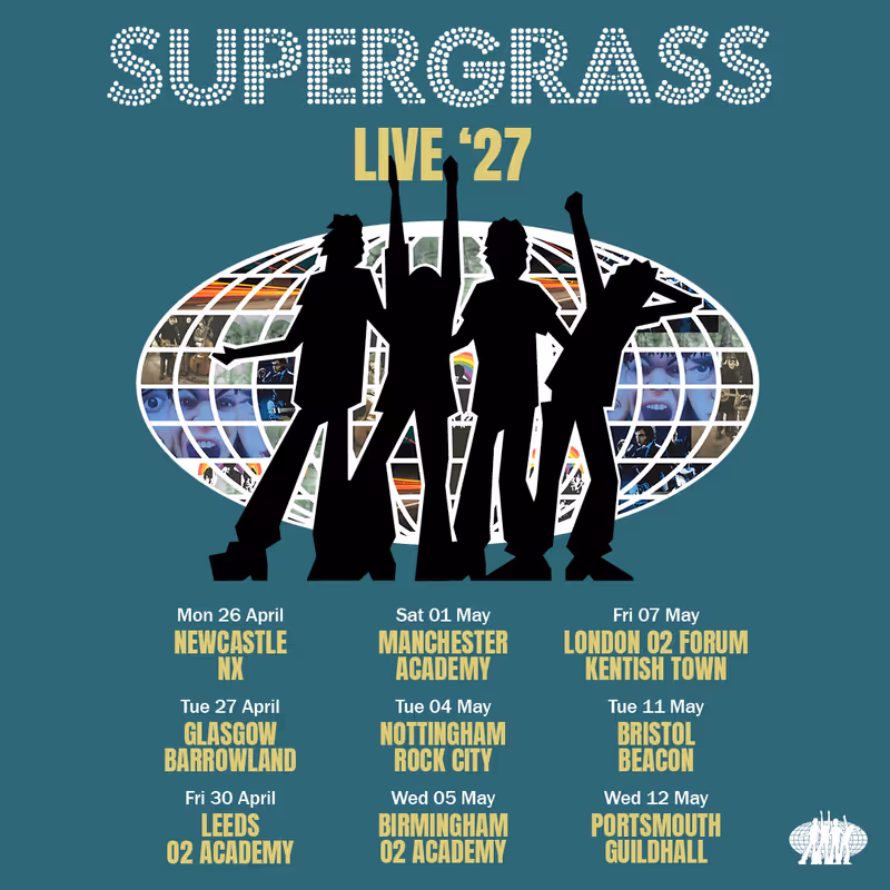 Photos: SUPERGRASS to Play Nine UK Shows in April-May 2027 — photo 2 of 4